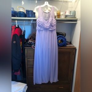 David’s bridal bridesmaid dress